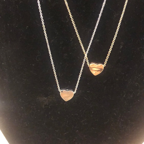 Little Polished Sculptural Heart Necklace,NWT-Boutique - Picture 4 of 10